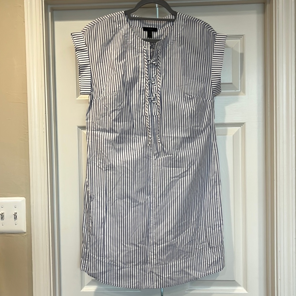 J. Crew striped dress size small   New with tags